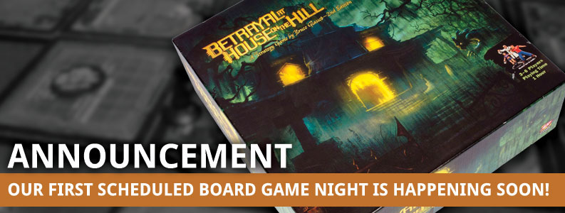 og:image, Board Game Nights, Board Games, Betrayal at House on the Hill, 4Player, 4PP