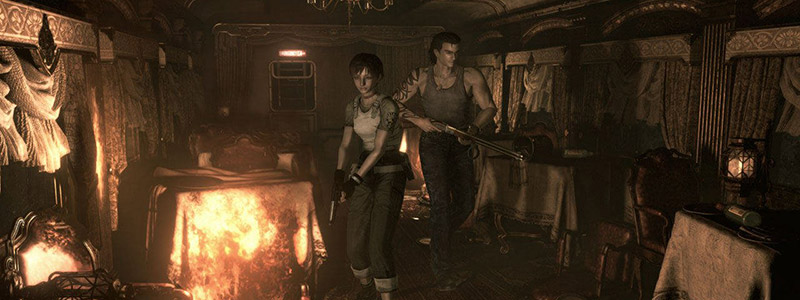 Resident Evil Zero - Rebecca and Billy on Train