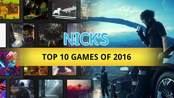 Thumbnail Image - Nick Henderson's Top 10 Games of 2016