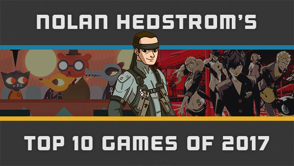Thumbnail Image - Nolan Hedstrom's Top 10 Games of 2017