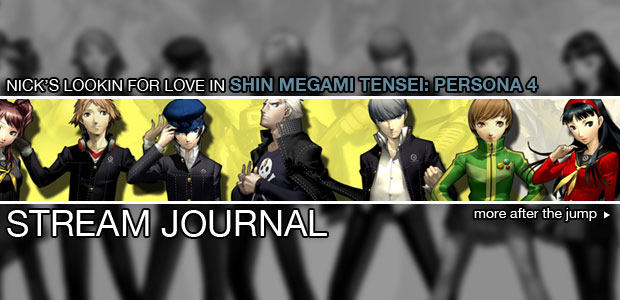 og:image, Stream Journal, Shin Megami Tensei, Persona 4