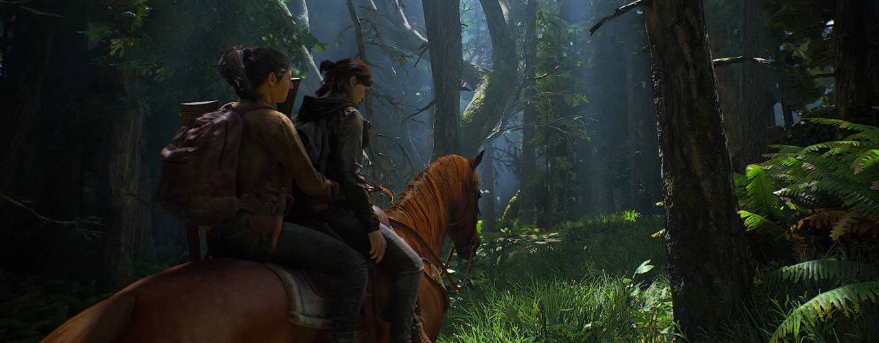 The Last of Us 2 - Ellie and Dina Ride a Horse